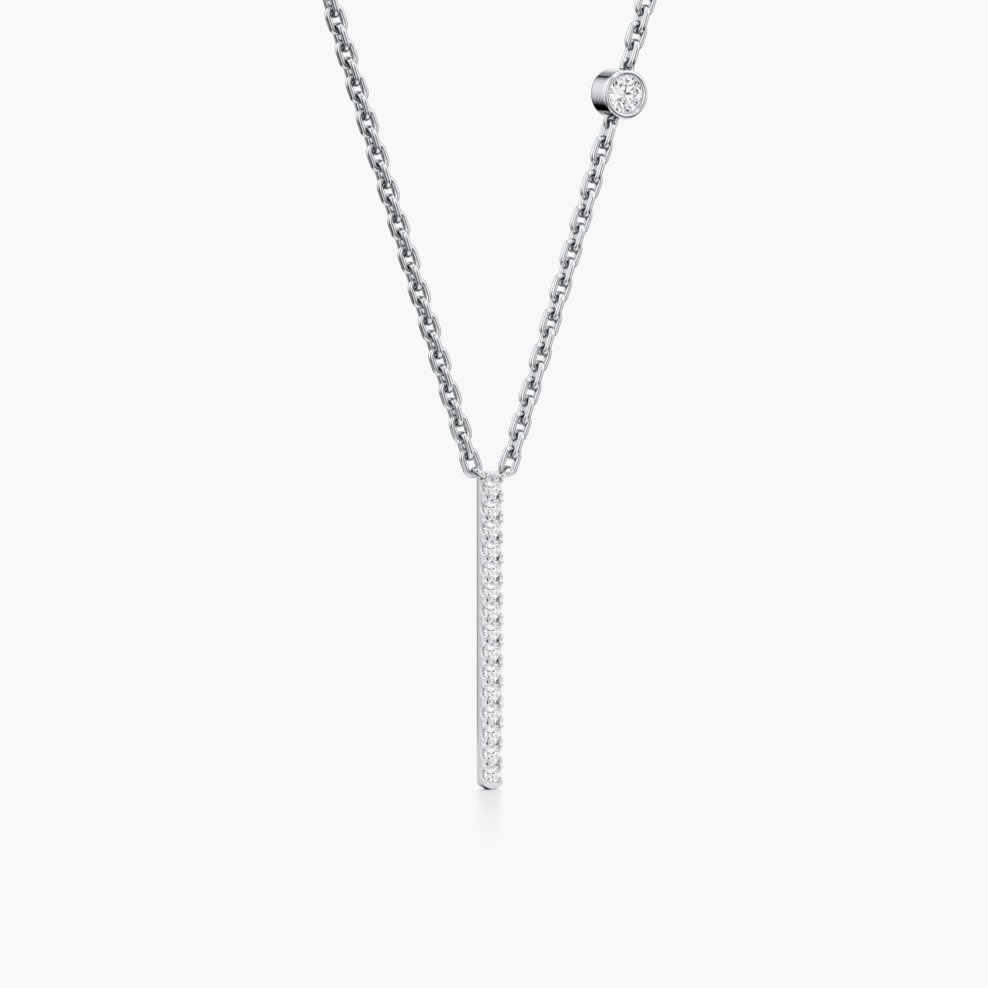 Diamond Axis Pendant