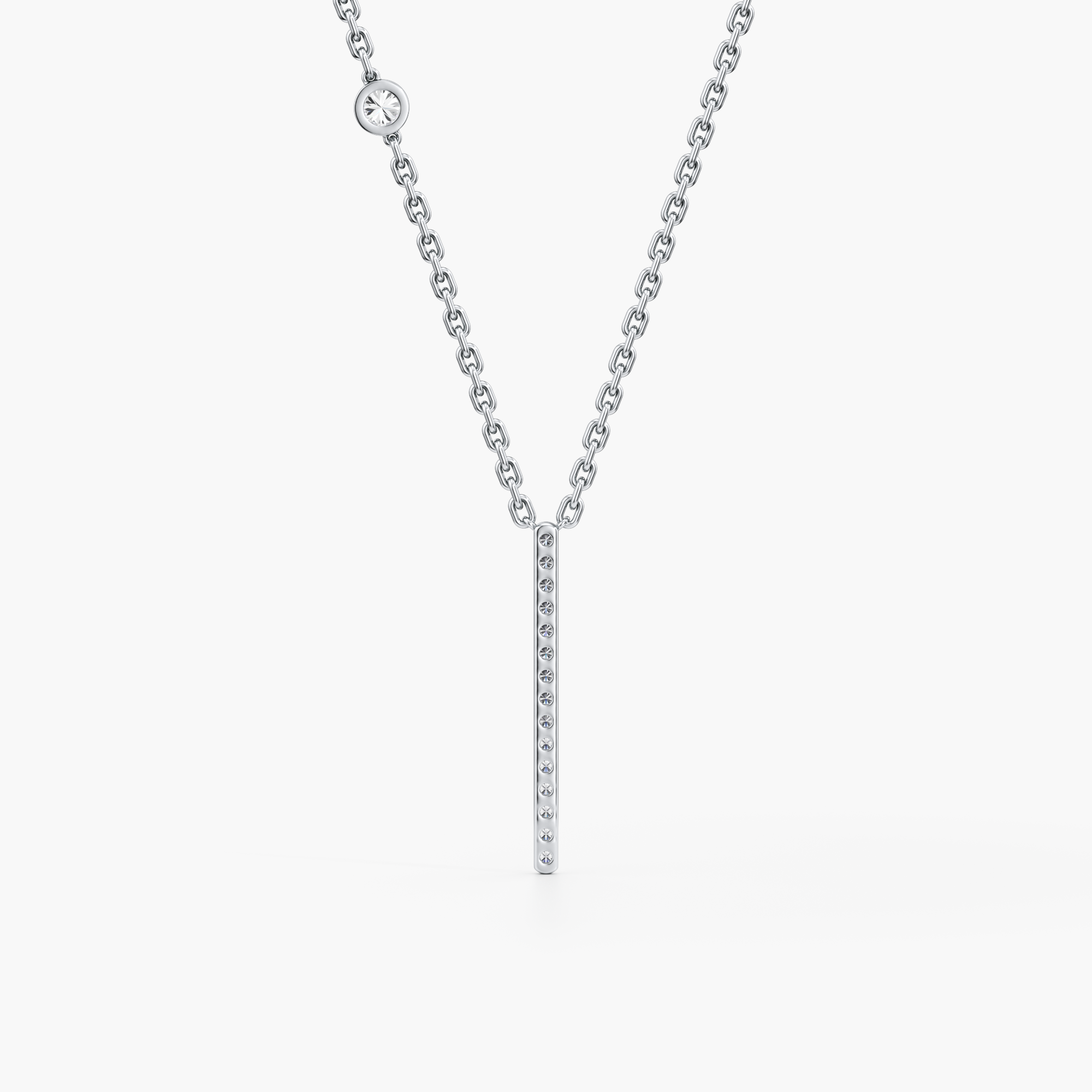 Diamond Axis Pendant