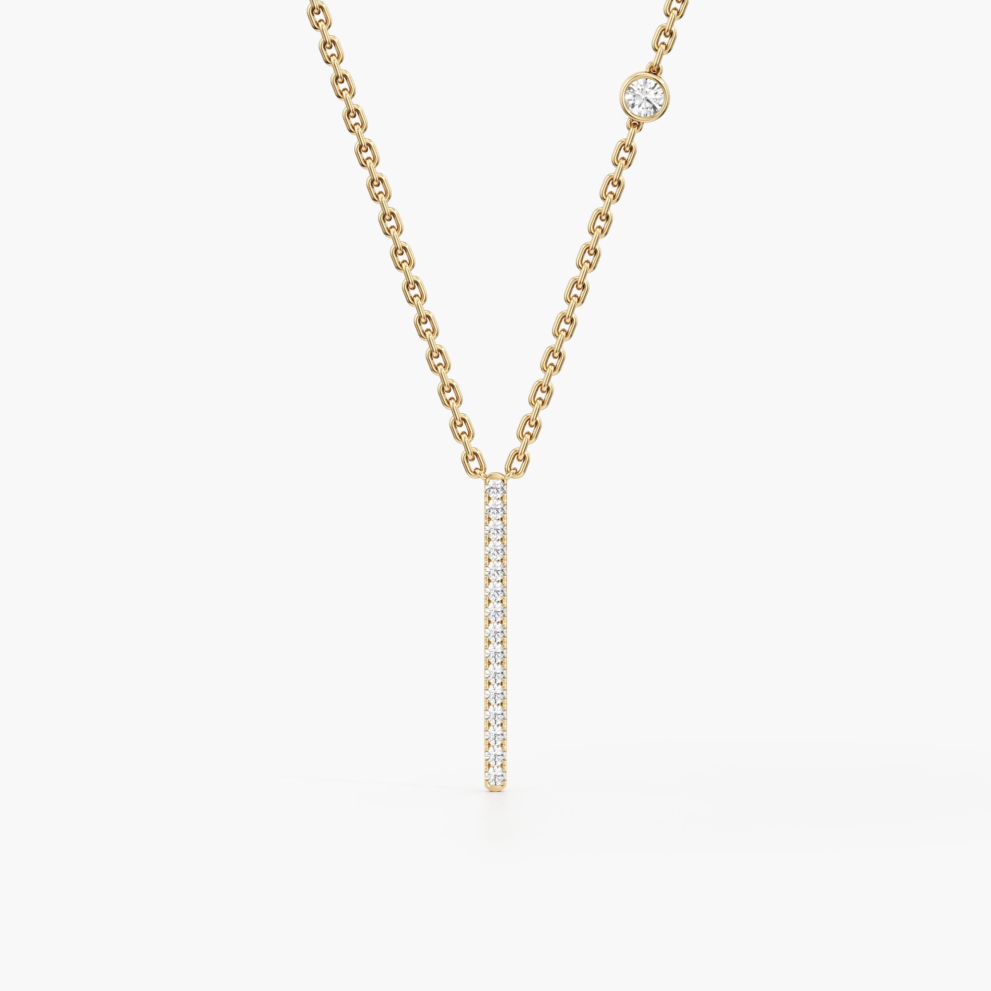 Diamond Axis Pendant