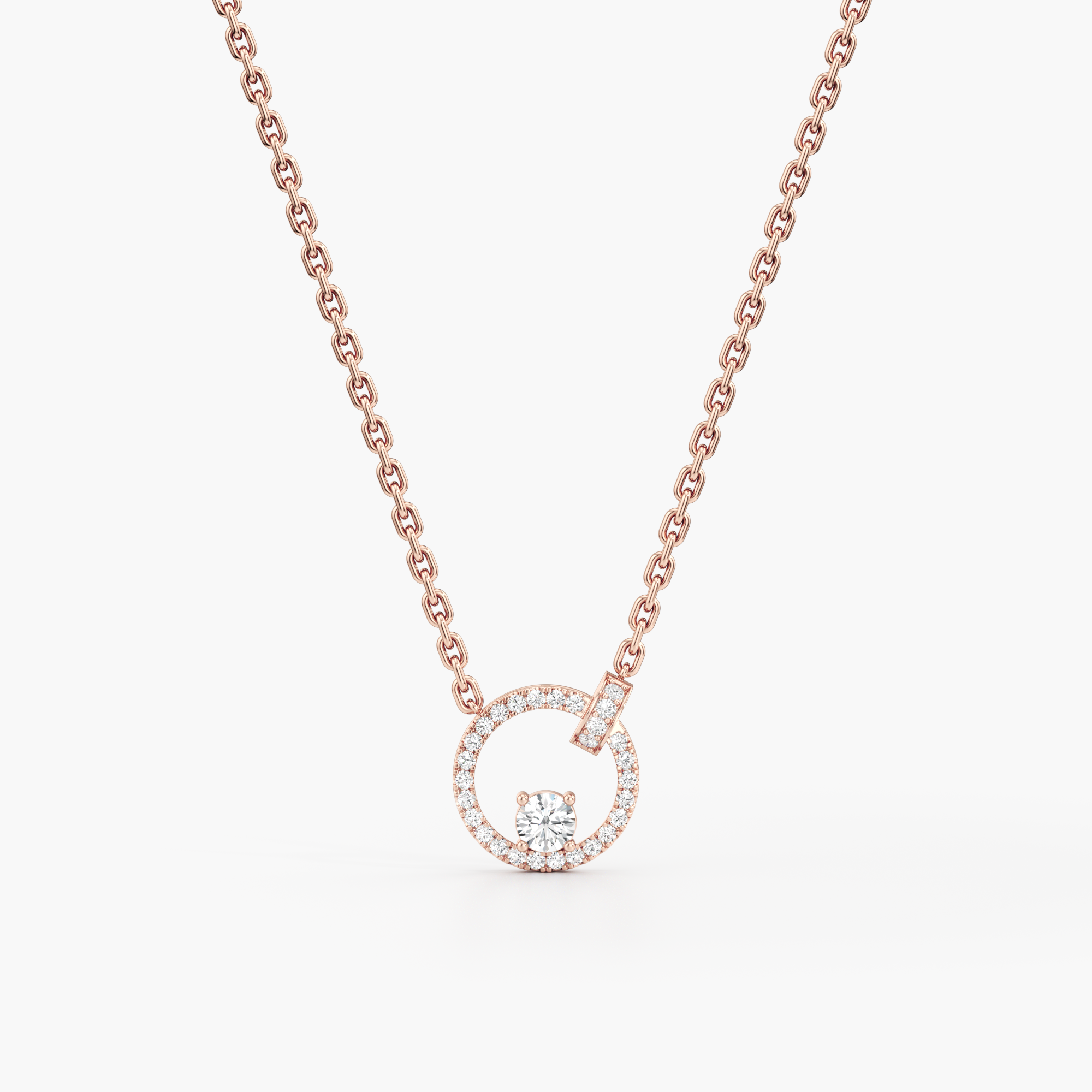 Diamond Pendulum Pendant