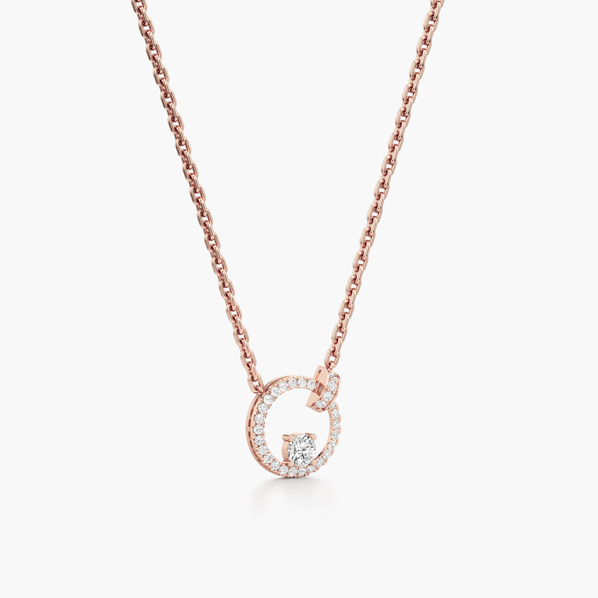 Diamond Pendulum Pendant