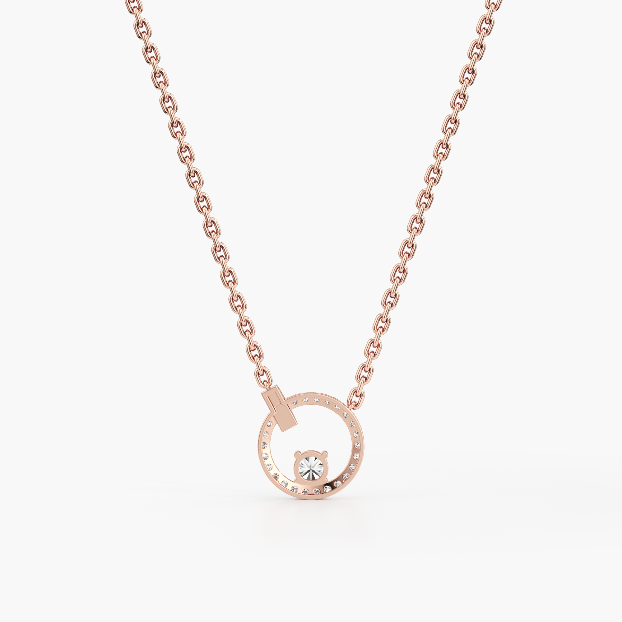 Diamond Pendulum Pendant