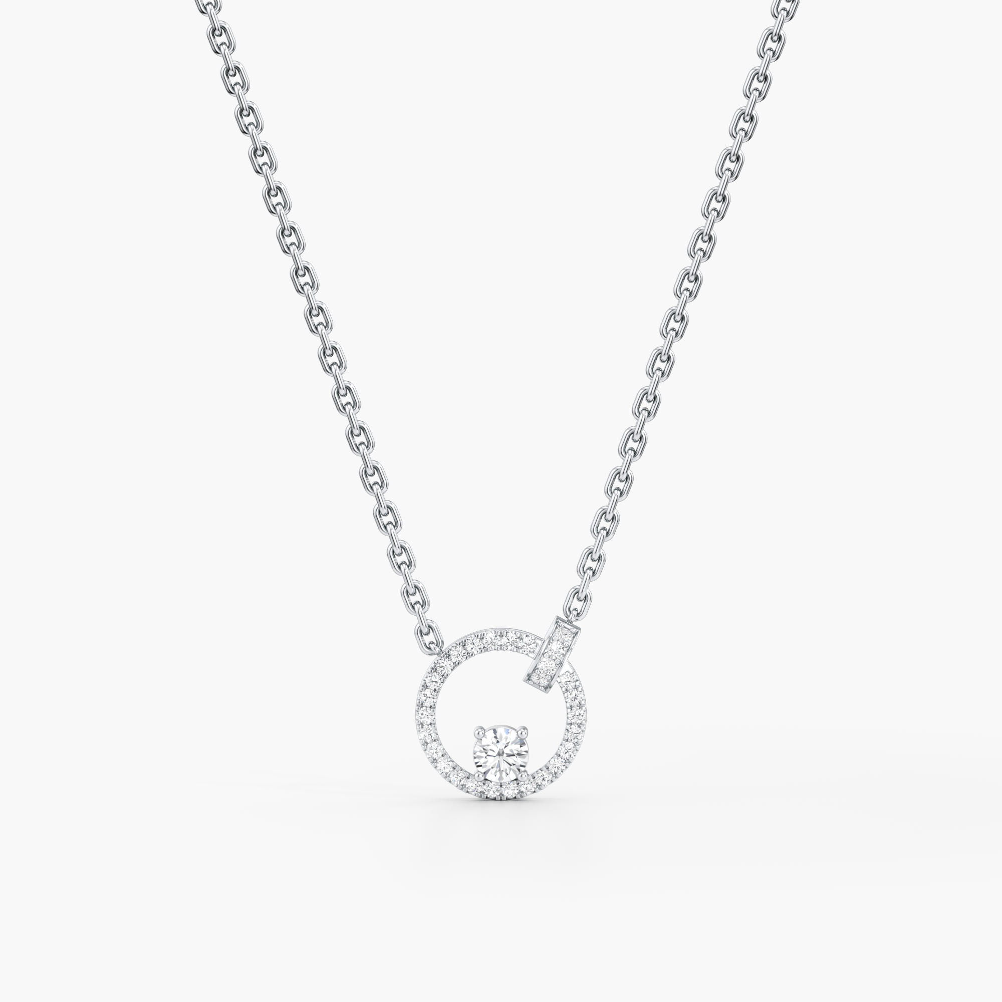 Diamond Pendulum Pendant