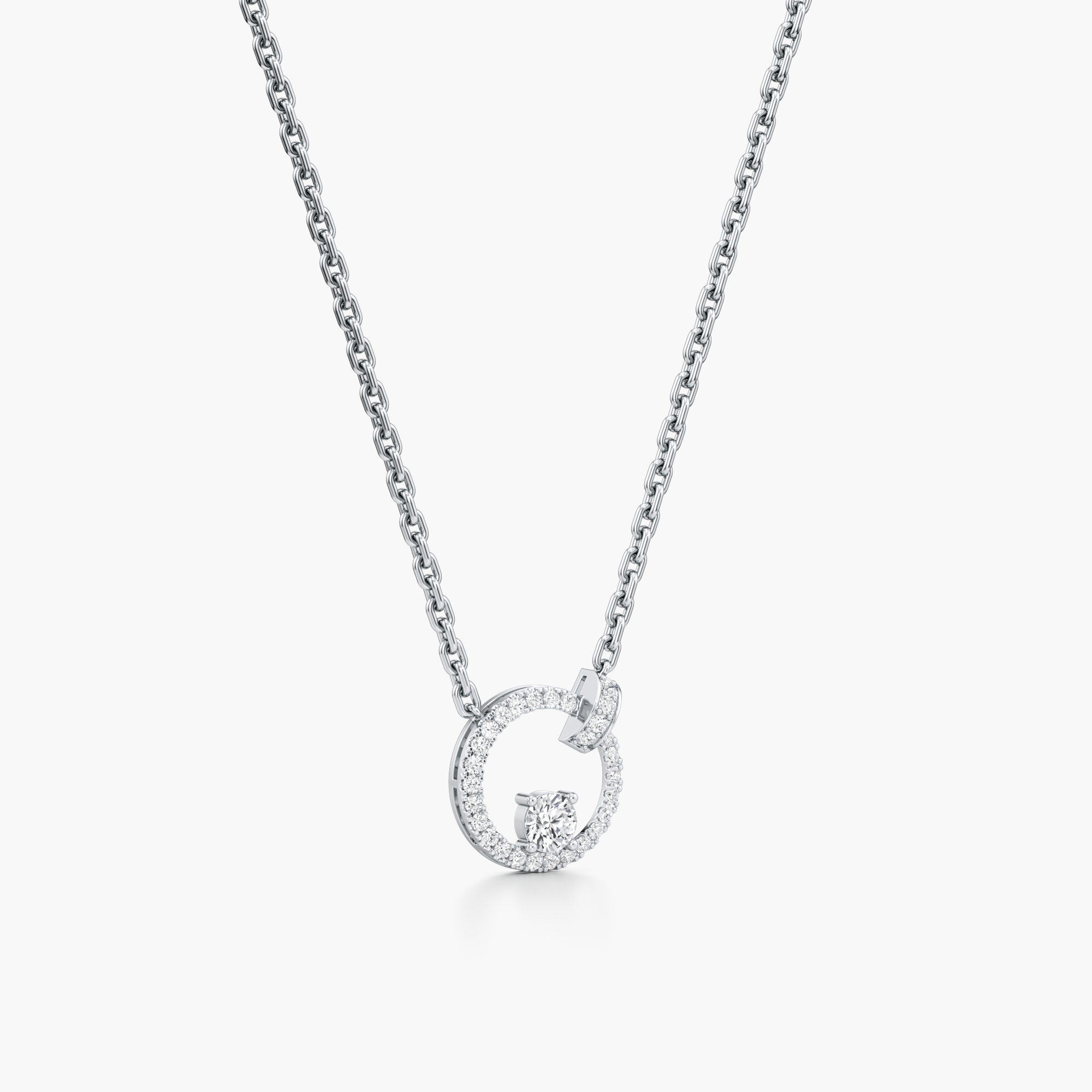 Diamond Pendulum Pendant