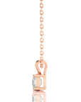 Shimmering Serenade Solitaire Pendant