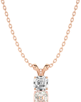 Shimmering Serenade Solitaire Pendant