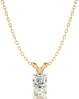 Shimmering Serenade Solitaire Pendant