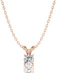 Shimmering Serenade Solitaire Pendant