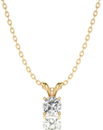 Shimmering Serenade Solitaire Pendant