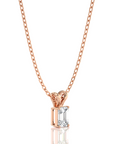 Shimmering Serenade Solitaire Pendant