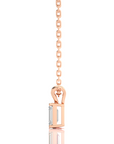 Shimmering Serenade Solitaire Pendant