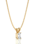 Shimmering Serenade Solitaire Pendant