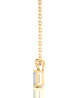 Shimmering Serenade Solitaire Pendant