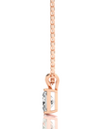 Shimmering Serenade Solitaire Pendant