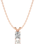 Shimmering Serenade Solitaire Pendant