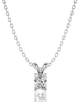 Shimmering Serenade Solitaire Pendant