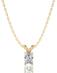 Shimmering Serenade Solitaire Pendant