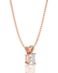 Shimmering Serenade Solitaire Pendant