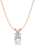 Shimmering Serenade Solitaire Pendant