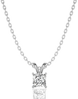 Shimmering Serenade Solitaire Pendant