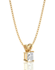 Shimmering Serenade Solitaire Pendant
