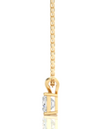 Shimmering Serenade Solitaire Pendant