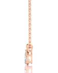 Shimmering Serenade Solitaire Pendant