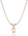 Shimmering Serenade Solitaire Pendant