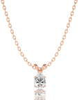 Shimmering Serenade Solitaire Pendant