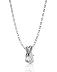 Shimmering Serenade Solitaire Pendant