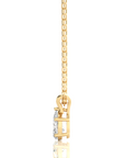 Shimmering Serenade Solitaire Pendant
