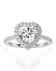 Celestial Mirage Halo Pave Diamond Engagement Ring