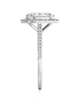 Celestial Mirage Halo Pave Diamond Engagement Ring