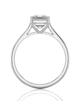 Cocktail Charm Solitaire Engagement Ring