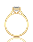 Cocktail Charm Solitaire Engagement Ring