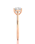 Cocktail Charm Solitaire Engagement Ring