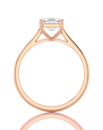 Cocktail Charm Solitaire Engagement Ring