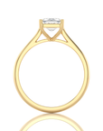 Cocktail Charm Solitaire Engagement Ring