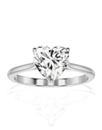 Cocktail Charm Solitaire Engagement Ring