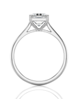 Cocktail Charm Solitaire Engagement Ring