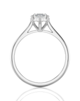 Cocktail Charm Solitaire Engagement Ring
