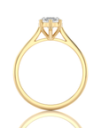 Cocktail Charm Solitaire Engagement Ring