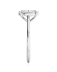 Cocktail Charm Solitaire Engagement Ring