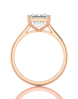 Cocktail Charm Solitaire Engagement Ring