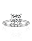 Cocktail Charm Solitaire Engagement Ring