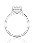 Cocktail Charm Solitaire Engagement Ring