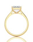 Cocktail Charm Solitaire Engagement Ring