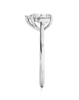 Cocktail Charm Solitaire Engagement Ring