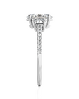 Marvelous Melody Three-Stone Diamond Engagement Ring
