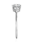 Captivating Symphony Three-Stone Diamond Engagement Ring